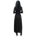 Women Sexy Nun Cosplay Costume Gothic Black Role Play Party Dress - AwwwCos