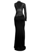 Women Sexy Rhinestone Drilling Dress Party Evening Club Night Outfits - AwwwCos