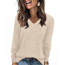 Women Shirts Light Weight Sweaters Fall Tops Casual Loose Tunics - AwwwCos