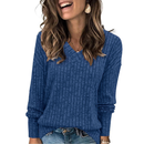 Women Shirts Light Weight Sweaters Fall Tops Casual Loose Tunics - AwwwCos
