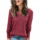 Women Shirts Light Weight Sweaters Fall Tops Casual Loose Tunics - AwwwCos
