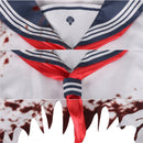 Women Silent Hill Shimizu Hinako Cosplay Costume Shoes Wig Bloodstained Sailor Suit