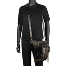 Women Steampunk Vintage Motorcar Shoulder Crossbody Bag Chain Waist Bag - AwwwCos