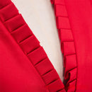 Women Steampunk jackets Tailcoat Pirate Coat Deep V Neck Victorian Tops - AwwwCos