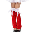 Women Thermal Furry Leg Covers Stylish Winter Warmers Fuzzy Plush Legging - AwwwCos