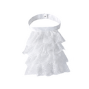 Women Victorian Cosplay Accessory Wrist Cuffs for Wedding Party Fake Ruffles Collar - AwwwCos