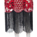 Women Victorian Dress Gothic High Waist Solid Color Tassel Skirt - AwwwCos