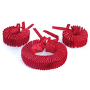 Women Victorian Elizabethan Clown Cosplay Accessory Wrist Cuffs Fake Ruffles Collar - AwwwCos