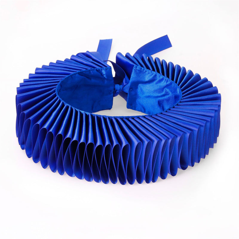 Women Victorian Elizabethan Clown Cosplay Accessory Wrist Cuffs Fake Ruffles Collar - AwwwCos