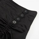 Women Vintage Gothic Dark Style Lace Trim Midi Skirt - AwwwCos