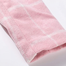 Women Wool Blend Grid Belted Outwear Asymmetric Hem Winter PeaCoats - AwwwCos