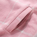 Women Wool Blend Grid Belted Outwear Asymmetric Hem Winter PeaCoats - AwwwCos