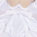 Women Alien Stage Zomst Sua Cosplay Costume White Strapless Dress Accessories