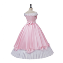 Cinderella Pink Princess Cosplay Costume Dress Up Ball Gown - AwwwCos