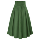 5 Kinds Womens Vintage Gothic Steampunk Fashion High Low Skirt - AwwwCos