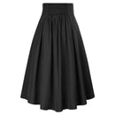 5 Kinds Womens Vintage Gothic Steampunk Fashion High Low Skirt - AwwwCos