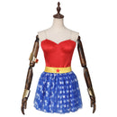 Wonder Women Diana Prince Cosplay Costume Sweetheart Corset Top Tutu Skirt