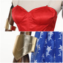Wonder Women Diana Prince Cosplay Costume Sweetheart Corset Top Tutu Skirt