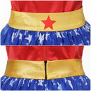 Wonder Women Diana Prince Cosplay Costume Sweetheart Corset Top Tutu Skirt
