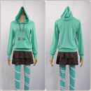 Vanellope von Schweetz Cosplay Hoodie & Skirt Set