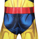 X-Men '97 Wolverine James Howlett Cosplay Costume Jumpsuit with Helmet