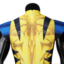X-Men '97 Wolverine James Howlett Cosplay Costume Jumpsuit with Helmet