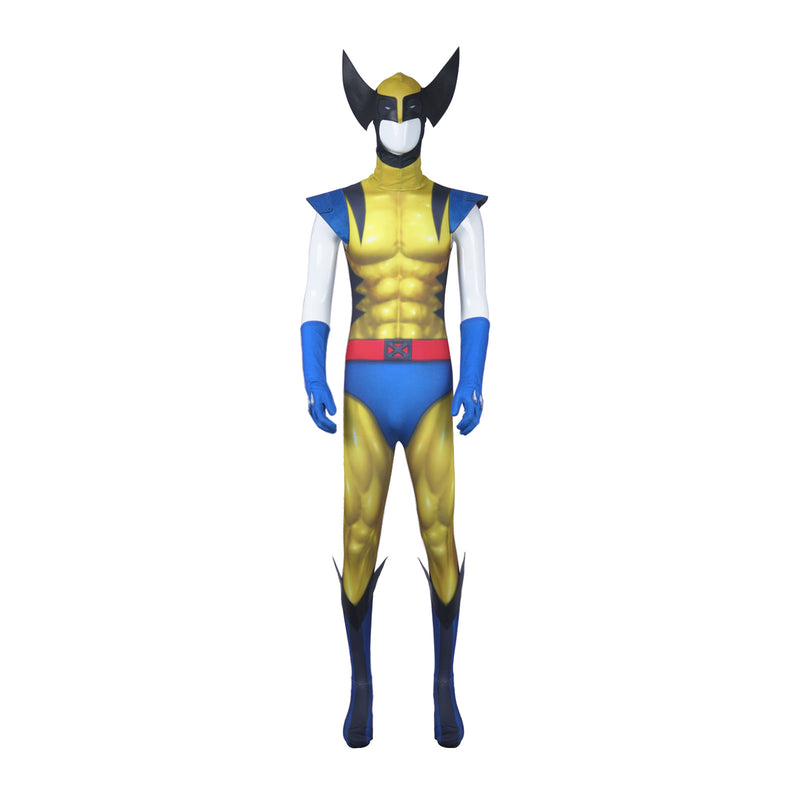 X-Men '97 Wolverine James Howlett Cosplay Costume Marvel Superhero Jumpsuit