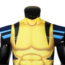 X-Men '97 Wolverine James Howlett Cosplay Costume Jumpsuit with Helmet