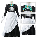 You are Ms. Servant Nieve Cosplay Costume Maid Uniform Skirt Wig - AwwwCos