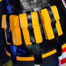 Zenless Zone Zero Soldier 11 Cosplay Costume PU Skirt Women Work Clothes laser Suit - AwwwCos