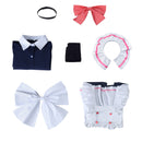 female Anime Dandadan Ayase Seiko Cosplay Costume Maid Apron Dress - AwwwCos