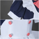 female Anime Dandadan Ayase Seiko Cosplay Costume Maid Apron Dress - AwwwCos