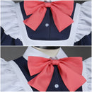 female Anime Dandadan Ayase Seiko Cosplay Costume Maid Apron Dress - AwwwCos