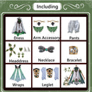 Game Genshin Impact God of Sumeru Nahida Cosplay Costume Maid Lolita Dress