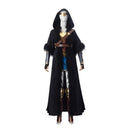 Wonder Woman Diana Cloak Cosplay Costume Black Fur Collar Long Cape Belt - AwwwCos