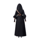 Wonder Woman Diana Cloak Cosplay Costume Black Fur Collar Long Cape Belt - AwwwCos